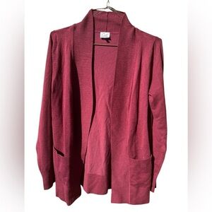 Cielo Women's Cardigan Sweater - Rich Burgundy